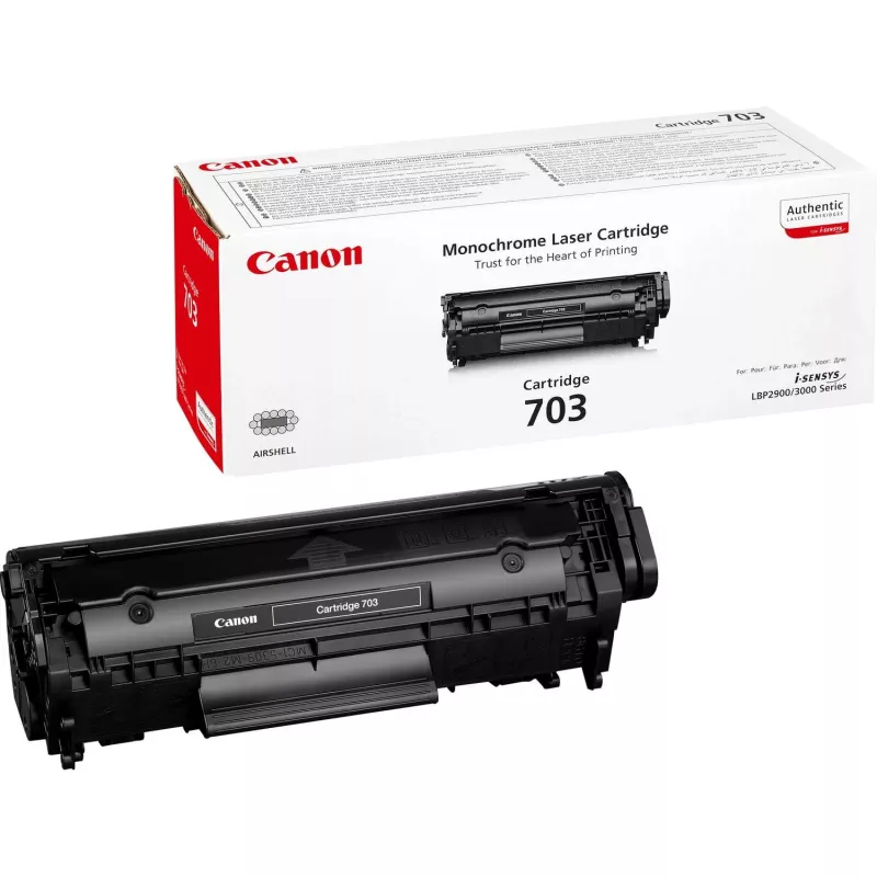 Canon CRG 703 väriainekasetti, musta, 2000 sivua