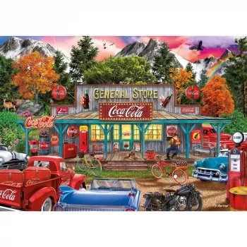 Palapeli Schmidt Spiele Coca-Cola Store 1000 palaa 693x493 mm