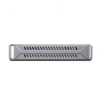 Unitek S1242AGY01-EU SSD-kotelo USB4 40 Gbit/s, M.2 NVMe, enintään 8 TB, alumiini/muovi, aktiivinen jäähdytys