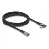 USB-kaapeli DeLOCK 81148 2 m USB-C musta 20 Gbit/s