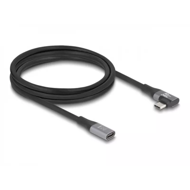 USB-kaapeli DeLOCK 81148 2 m USB-C musta 20 Gbit/s
