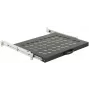 Rack-hylly LOGON RAS605BL musta 30 kg kantavuus 19