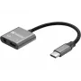 USB-C-audiosovitin SANDBERG PD65W 136-67 USB-C PD -läpiviennillä