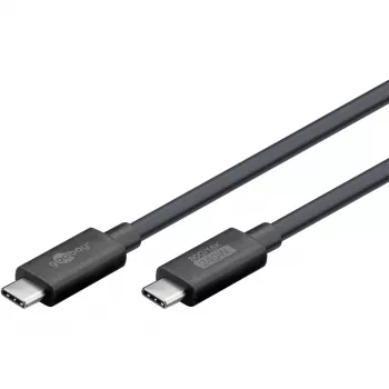 USB-C-kaapeli WENTRONIC USB4 Gen4 1.2m — tukee 16k@60Hz ja 4K@120Hz
