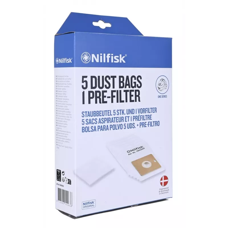 Pölynimurin pussi Nilfisk DUST BAG SYNTH ONE GO AND COUPE