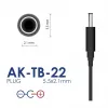 Akyga AK-TB-22 yleisvirtalähde, 5 V, 2 A, 10 W, 5,5 x 2,1 mm, 1,5 m