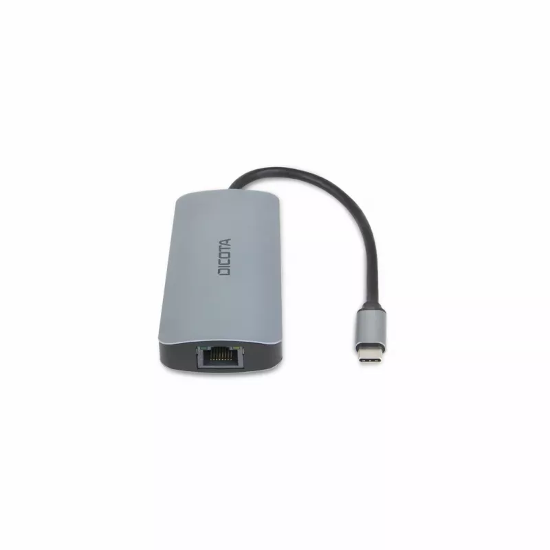 Dicota USB-C 8-in-1 Multi Hub 4K PD 100W hopea