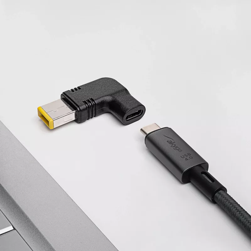 Akyga AK-ND-C11 latausadapteri USB-C - Lenovo Slim Tip kannettaville, 18,5-20 V, 100 W