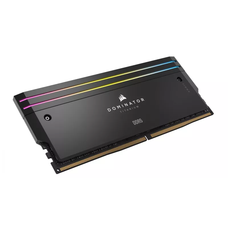 Dominator Titanium DDR5-6600, CL32, Intel XMP 3.0 - 32 GB dual kit, musta