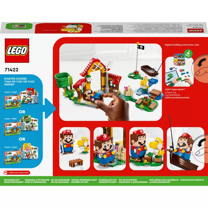 LEGO SUPER MARIO 71422 LISÄOSASETTI - PIKNIK MARION KOTONA