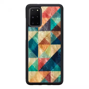 iKins suojakotelo Samsung Galaxy S20+:lle Mosaik musta