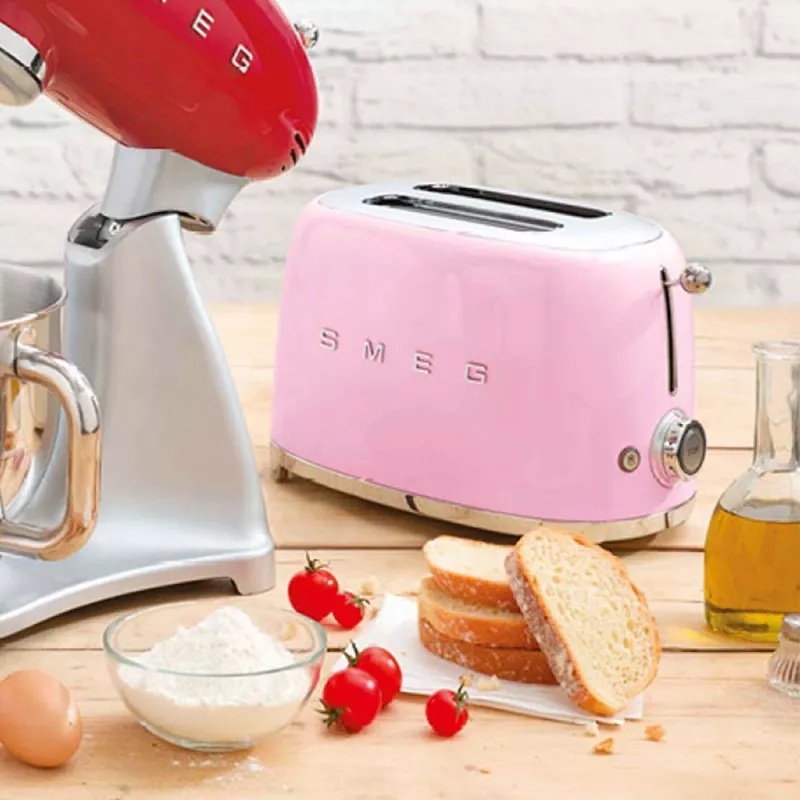 Smeg leivänpaahdin TSF01PKEU (pinkki)