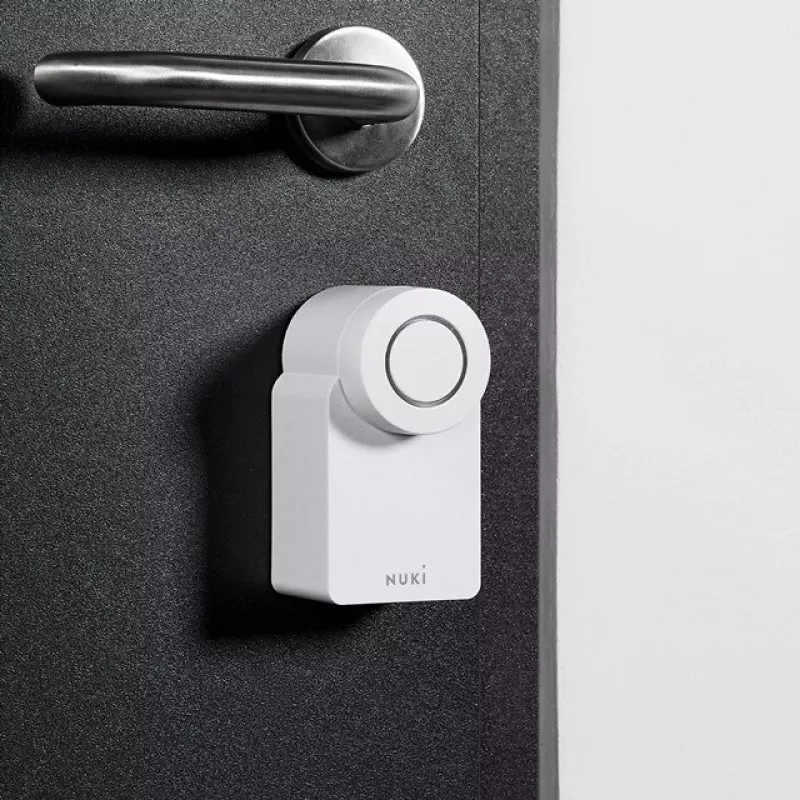 Nuki Smart Lock Go (2025) 221148 älylukko ovelle, Bluetooth, Wi-Fi ja Matter