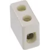 Sähköliitin Bachmann 950.000, posliini, valkoinen, korkeus 12 mm