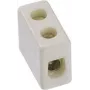 Sähköliitin Bachmann 950.000, posliini, valkoinen, korkeus 12 mm