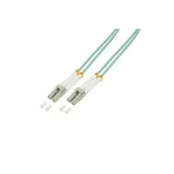 Logilink - patchkaapeli - LC monimuoto (M) - LC monimuoto (M) - 15 m - kuitu - 50/125 mikrometriä - OM3 - halogeeniton - akvamariini (FP3LC15)