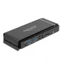 KVM-kytkin DeLOCK DisplayPort 1.4 8K 60Hz USB ääni