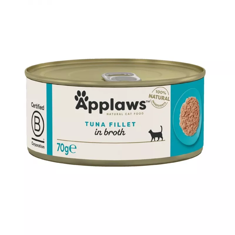 APPLAWS tonnikalafilee liemessä - märkäruoka kissoille - 70g