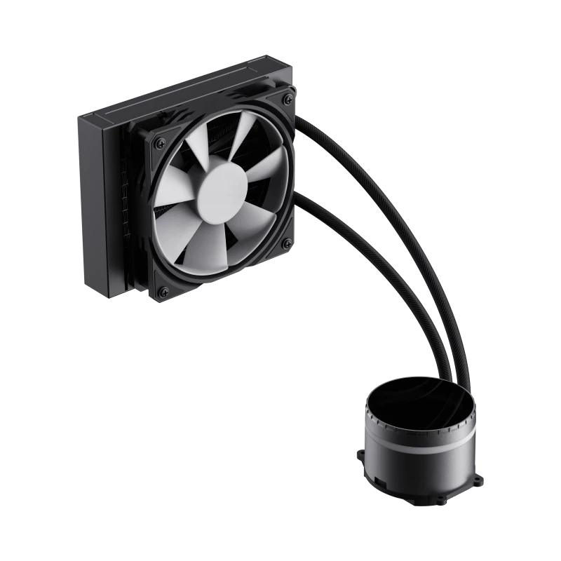 Gamemax | CPU-nestekühler | ICEBURG 120 | musta