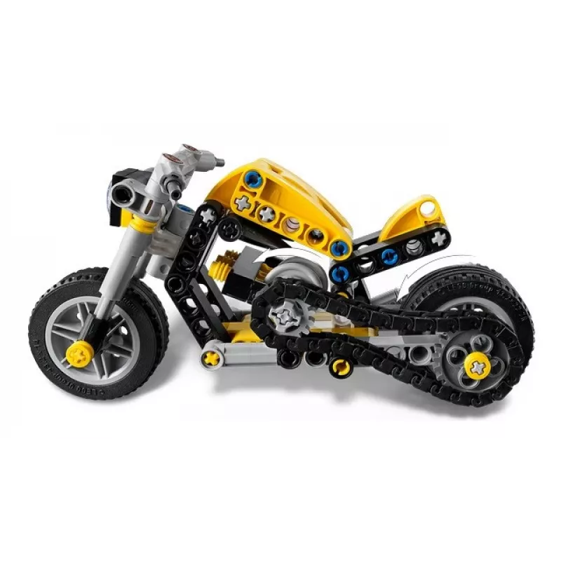 LEGO TECHNIC 42225 Keltainen moottoripyörä