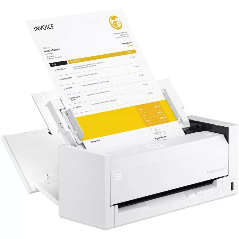 ADF-skanneri HP ScanJet Pro 4200 s1 600 x 600 DPI A4 sininen valkoinen