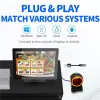 Qoltec 50857 langallinen pöytäviivakoodinlukija, 1D/2D, QR, USB, 1,75 m johto