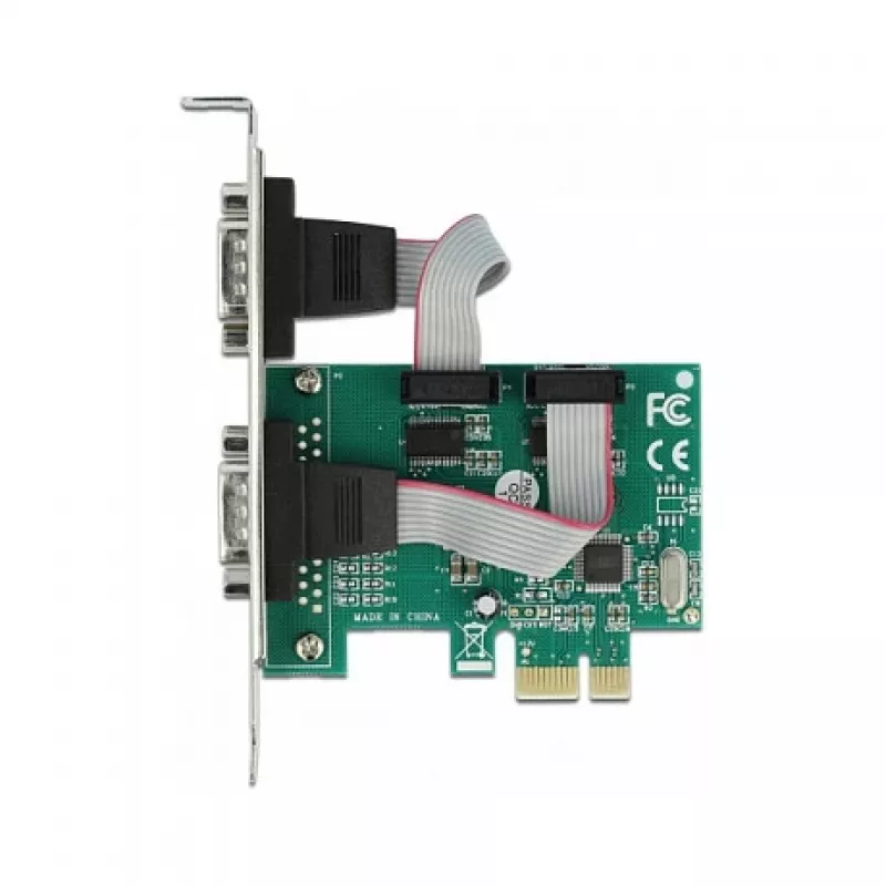 DeLOCK PCI Express x1 -kortti 2 x sarjaportti RS-232