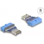DeLOCK USB-sovitin naarasliitin naaras sisäiseen USB Type-E uros 5 Gbit/s