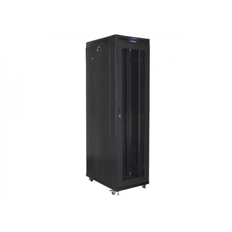 Vapaasti seisova räkki Lanberg FF01-8047-23BL 47U 1200 kg musta