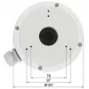 Hikvision Digital Technology DS-1280ZJ-M turvakameratarvike liitäntärasia