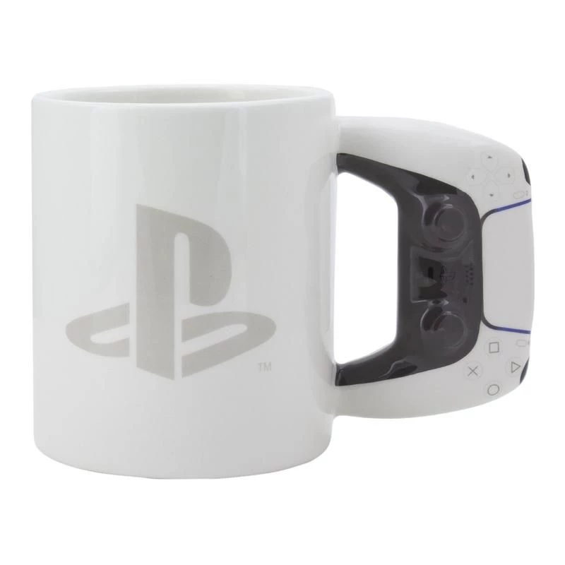 Muki Paladone PlayStation PS5 muotoinen valkoinen 0,48 L yksittäin