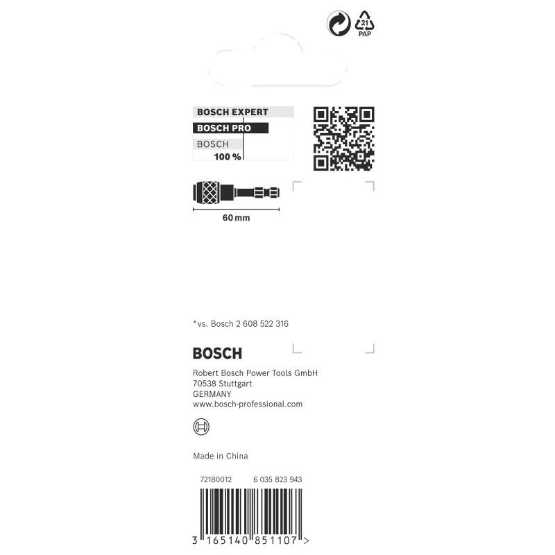 Bosch 2608522320 Impact magneettinen yleispidike