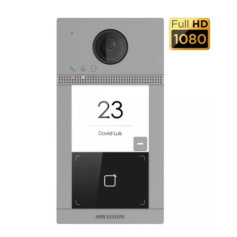 Hikvision DS-KIS604-S(C) videopuhelin-ovipuhelinjärjestelmä 2 MP 17,8 cm (7