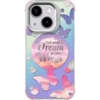 Puhelinkotelo LAUT Pop Dreamy Apple iPhone 15/14/13 -laitteelle, 6,1 tuuman näyttö, TPU + PET, monivärinen