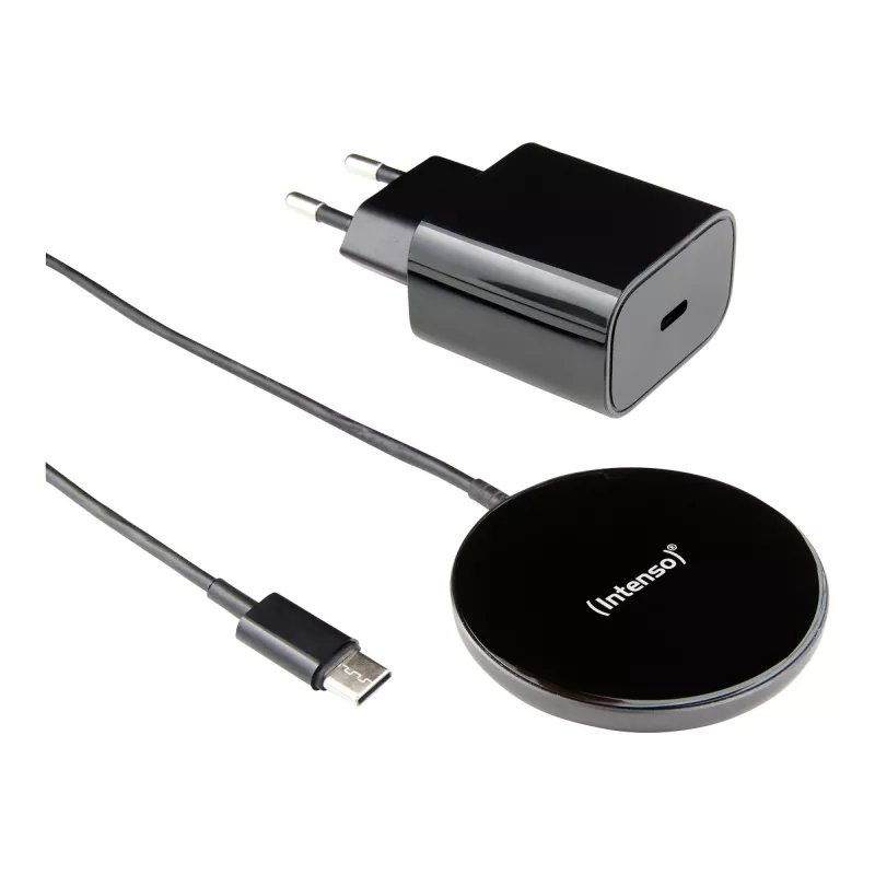Intenso MB1 älypuhelin musta USB langaton lataus pikalataus sisätiloihin