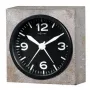 NeXtime seinäkello 5167 Real Time Heavy Metal, 9,5x9,5x3,2 cm, seinäkello, harmaa