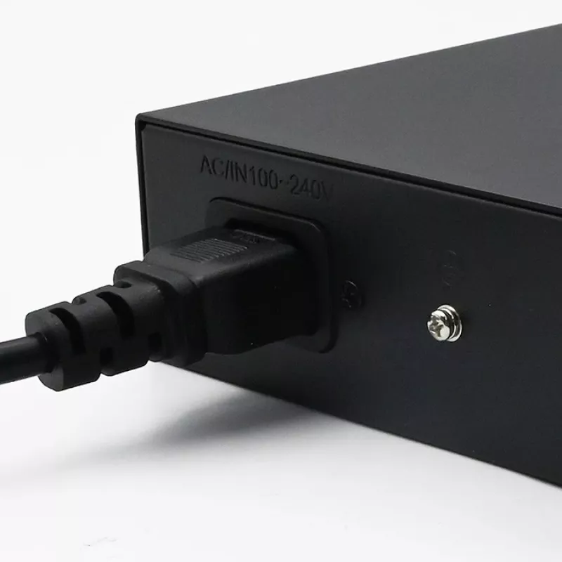Verkkokytkin QOLTEC 52364 — Gigabit Ethernet PoE 16xRJ45, 2xSFP
