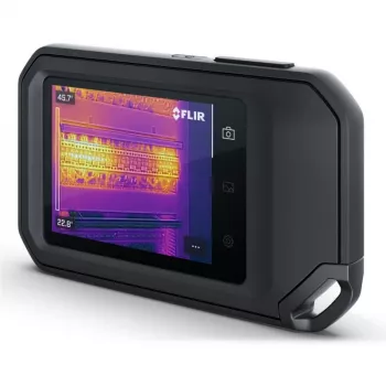 Lämpökamera FLIR C8, 320×240 px lämpöanturi, 3,5 tuuman LCD-kosketusnäyttö, -20–450 °C, IP54, USB-C, 5 MP näkyvän valon kamera