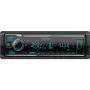 Kenwood KMM-BT508DAB, musta, 1 DIN, 200 W, 50 W, 24 h, AAC, FLAC, MP3, WAV, WMA