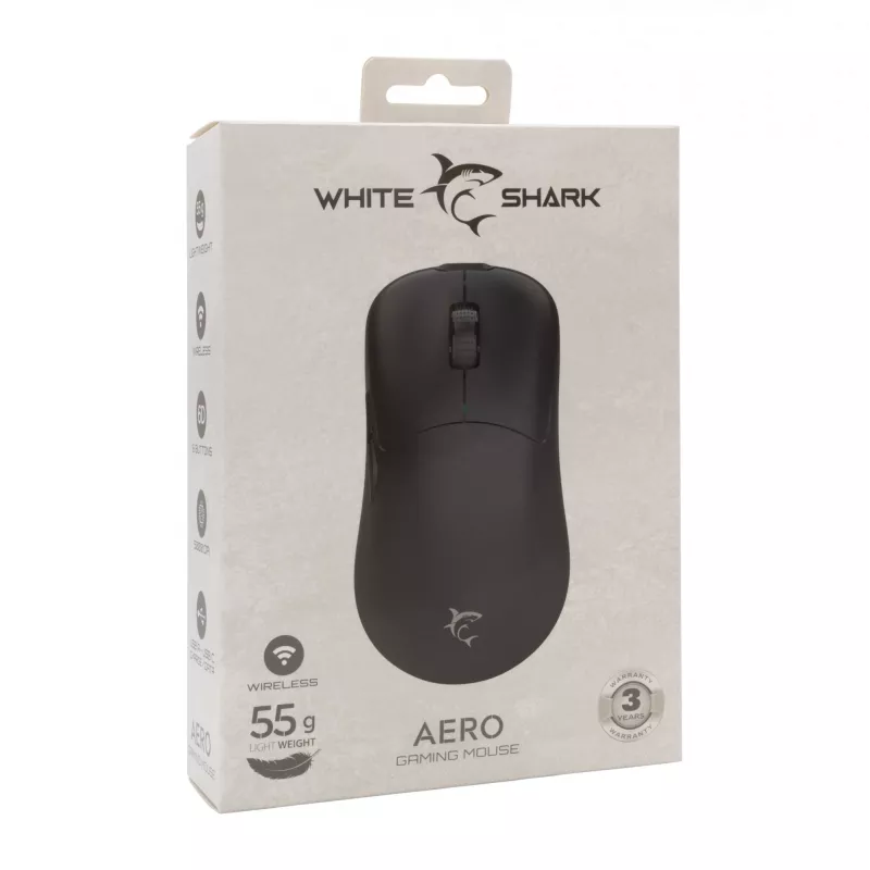White Shark WGM-5015 Aero musta