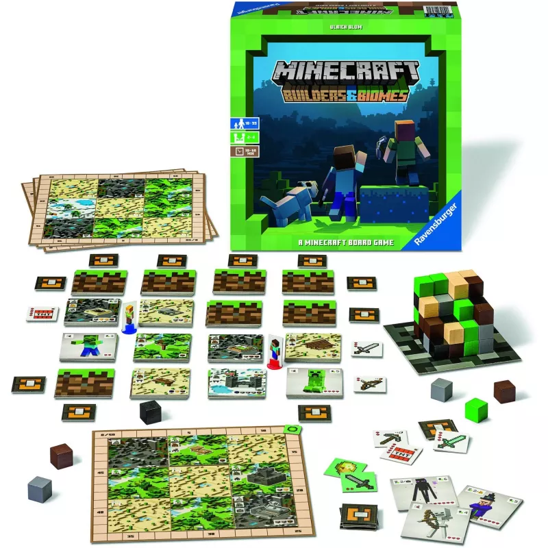 Minecraft Builder & Biomes, lautapeli