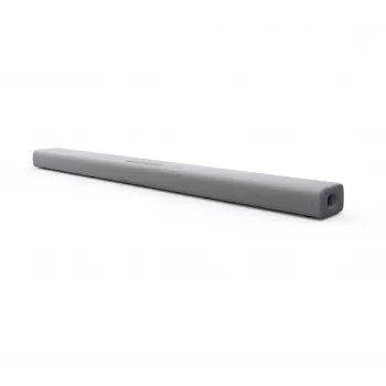 Soundbar YAMAHA SR-X40A vaaleanharmaa — 180 W kokonaisteho, 120 W soundbar + 60 W sisäänrakennettu subwoofer, Dolby Atmos/Dolby Digital, Alexa, Bluetooth (SBC/AAC)