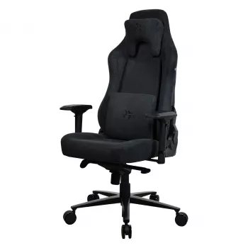 Pelituoli Arozzi Vernazza Supersoft Pure musta, käyttäjän enimmäispaino 145 kg
