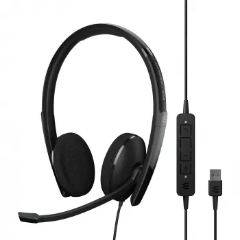 EPOS ADAPT 160 USB II -kuulokemikrofoni johdollinen panta toimisto/callcenter USB Type-A musta