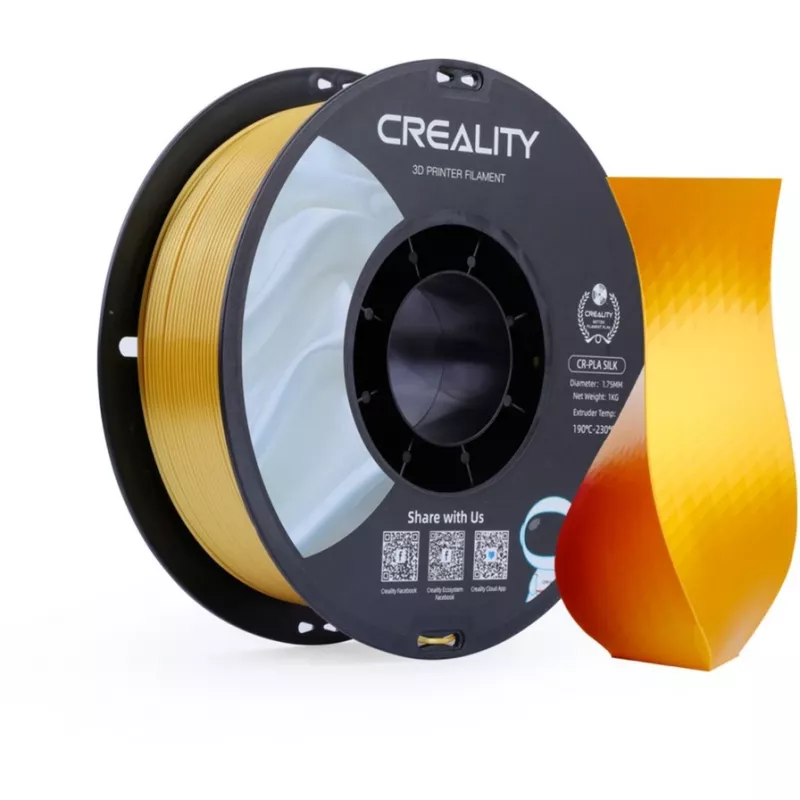 3D-tulostusmateriaali Creality 3D 3301120001 kultainen 1 kg 1,75 mm
