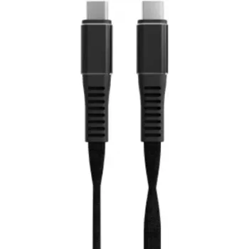 Menatwork NCABLE-LE-UC-UC-1.2M USB-kaapeli 1,2 m USB-C musta (NCABLE-LE-UC-UC-1.2M)