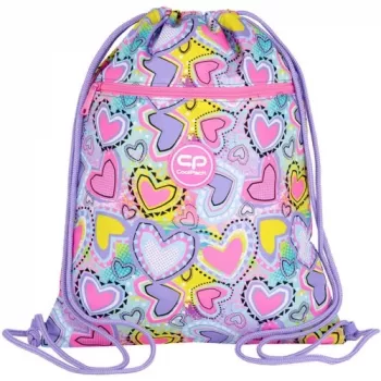 CoolPack Vert Pastel Hearts -urheilukassi