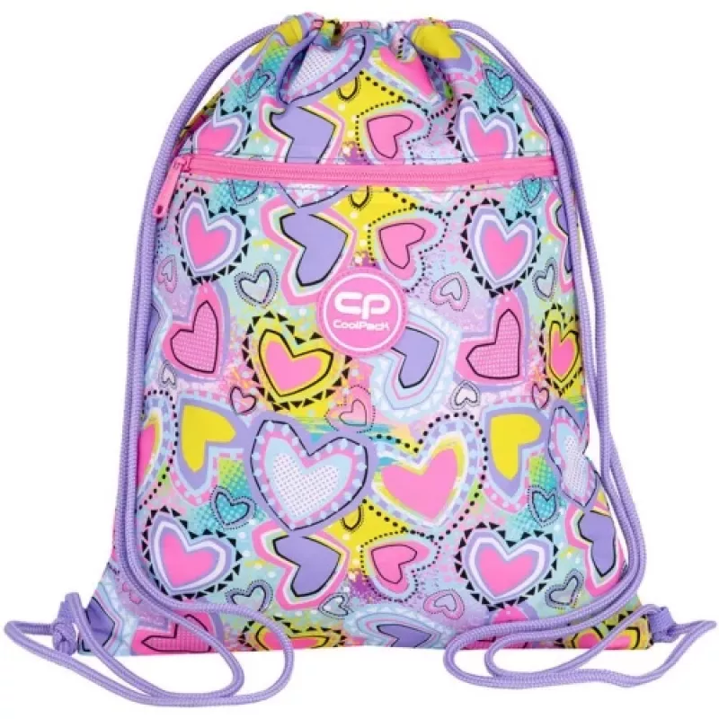 CoolPack Vert Pastel Hearts -urheilukassi