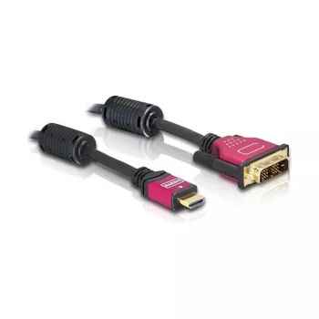 HDMI - DVI -kaapeli DeLOCK 84344 5,0 m
