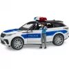 Ajoneuvo Range Rover Velar poliisi ja hahmo